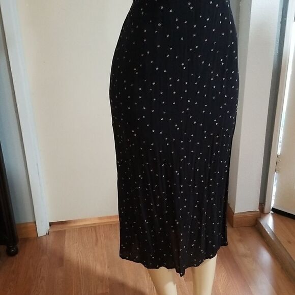 Bella Dahl Black Plaid 100% Rayon Lace Up Tank Dress XS - Picture 4 of 15